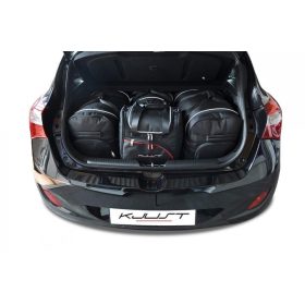  Hyundai i30 2012-2017 (hb) Kjust autós táska szett csomagtartóba