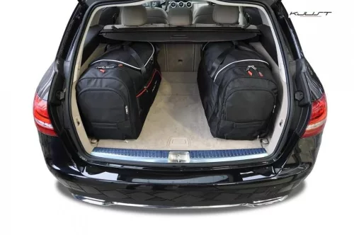Mercedes C-Classe 2014-2021 (W205, combi) Kjust autós táska szett csomagtartóba