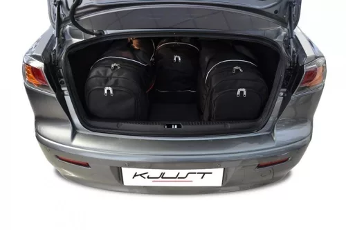 Mitsubishi Lancer 2007-2017 (sedan) Kjust autós táska szett csomagtartóba