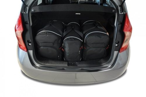 Nissan Note 2013-2020 Kjust autós táska szett csomagtartóba