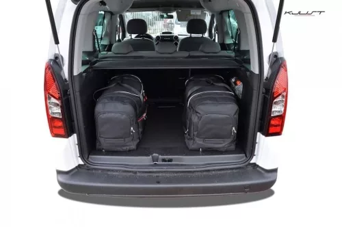 Peugeot Partner 2008-2018 Kjust autós táska szett csomagtartóba