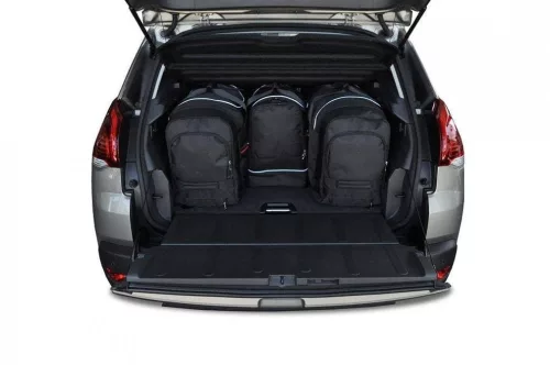 Peugeot 3008 2009-2016 Kjust autós táska szett csomagtartóba