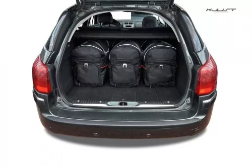 Peugeot 407 2004-2010 (SW) Kjust autós táska szett csomagtartóba