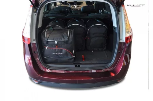 Renault Grand Scenic 2009-2016 Kjust autós táska szett csomagtartóba