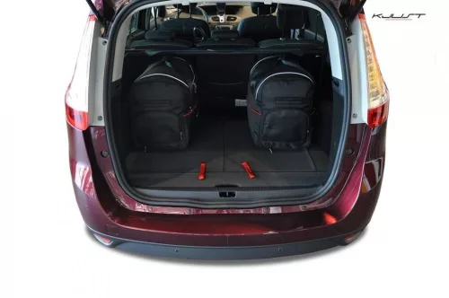 Renault Grand Scenic 2009-2016 Kjust autós táska szett csomagtartóba