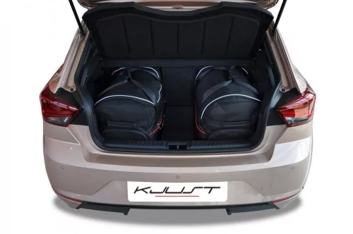 Seat Ibiza 2017- (hb) Kjust autós táska szett csomagtartóba