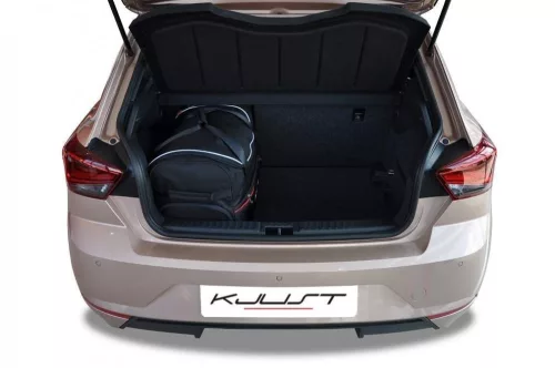 Seat Ibiza 2017- (hb) Kjust autós táska szett csomagtartóba
