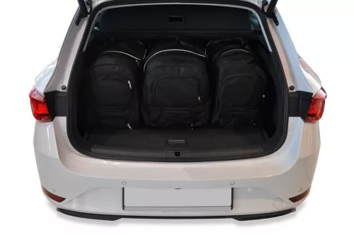 Seat Leon 2020- (combi) Kjust autós táska szett csomagtartóba