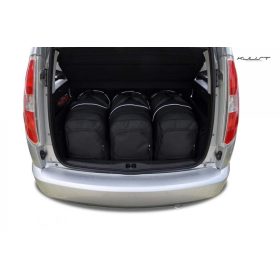   Skoda Roomster 2006-2015 (3db) Kjust autós táska szett csomagtartóba