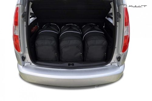 Skoda Roomster 2006-2015 (3db) Kjust autós táska szett csomagtartóba