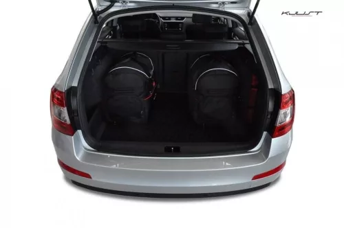 Skoda Octavia III. 2013- (combi) Kjust autós táska szett csomagtartóba