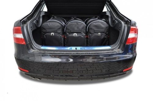 Skoda Superb II. 2008-2015 (sedan) Kjust autós táska szett csomagtartóba
