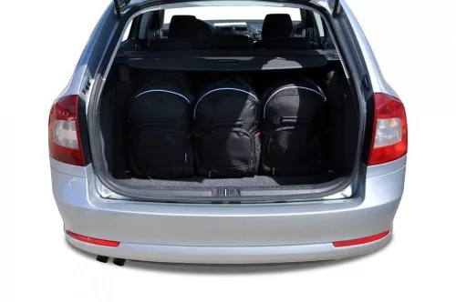Skoda Octavia II. 2004-2013 (combi) Kjust autós táska szett csomagtartóba