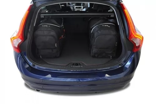 Volvo V60 2010-2018 Kjust autós táska szett csomagtartóba