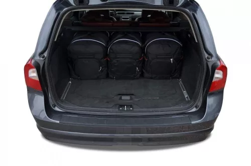 Volvo V70 2007-2016 Kjust autós táska szett csomagtartóba