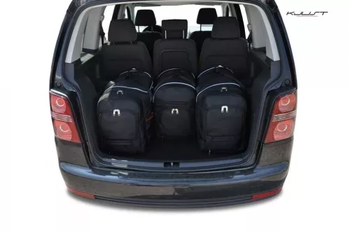VW Touran 2003-2015 Kjust autós táska szett csomagtartóba