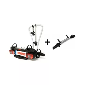   Kerékpárszállító - Yakima JustClick 2 kerékpártartó vonóhorogra - 2 + 1db kerékpár adapterrel