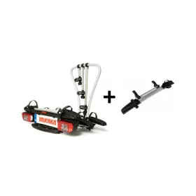   Kerékpárszállító - Yakima JustClick 3 kerékpártartó vonóhorogra  - 3+1 db kerékpár adapterrel