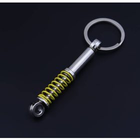 Lengéscsillapító kulcstartó - sárga