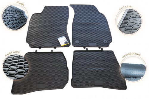 VW Passat B5 1996-2005 Geyer & Hosaja méretpontos gumiszőnyeg szett
