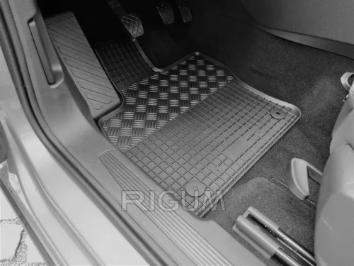 Gumové autokoberce VW Caddy 2021- (přední)