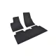 Tesla X 2015- (5 személyes) Rigum méretpontos gumiszőnyeg szett