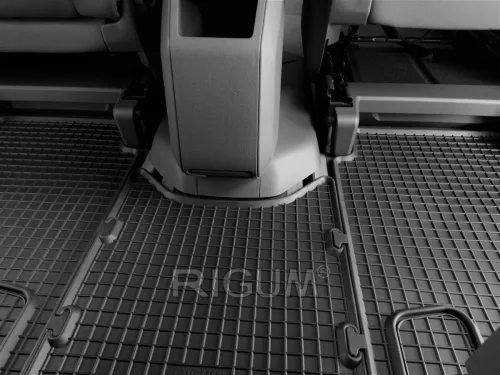 VW T7 Multivan 2021- (2 sor) Rigum méretpontos autószőnyeg