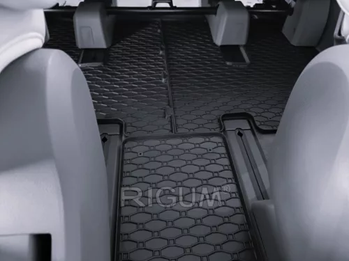 Gumové autokoberce Hyundai Staria 2021- (7 míst, 2. a 3. řada)