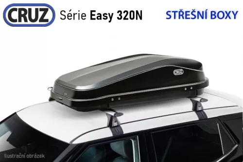 Tetőbox CRUZ Box 430N, fényes fekete