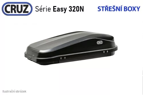 Tetőbox CRUZ Box 430N, fényes fekete