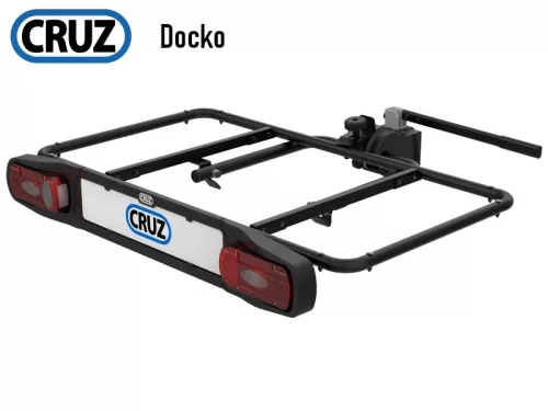 Box vonóhorogra - Cruz Tailo - platform, vonóhorogra szerelve