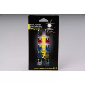 MINI biztosítékkészlet 7,5-30A 10 db