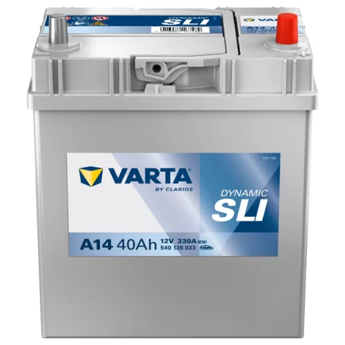 Varta Blue Dynamic autóakkumulátor 40Ah, 12V, 330A, A14