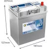 Varta Blue Dynamic autóakkumulátor 40Ah, 12V, 330A, A14