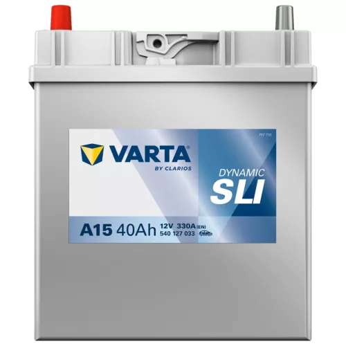 Autóakkumulátor Varta Blue Dynamic 40Ah, 12V, 330A, A15