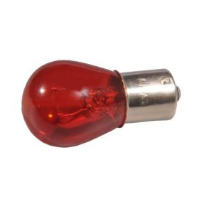 Autóizzó 12V, 21W, BA15s (piros)