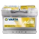 Autóakkumulátor Varta Dynamic AGM 70Ah, 12V, 760A, E39