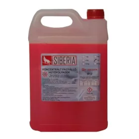   Siberia fagyálló folyadék, 5kg, piros (G12) -72°C (21842)