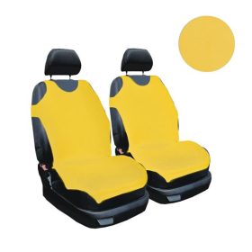 Üléshuzat trikó első, citromsárga