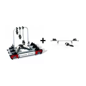   Kerékpárszállító - Atera Strada Sport 3M kerékpártartó vonóhorogra - 3+1 kerékpár adapterrel