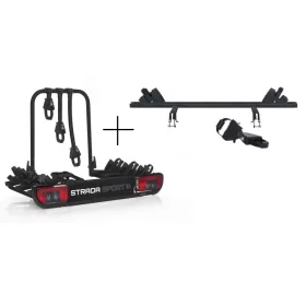   Kerékpártartó vonóhorogra Atera Strada Sport 3 (3+1 kerékpár)