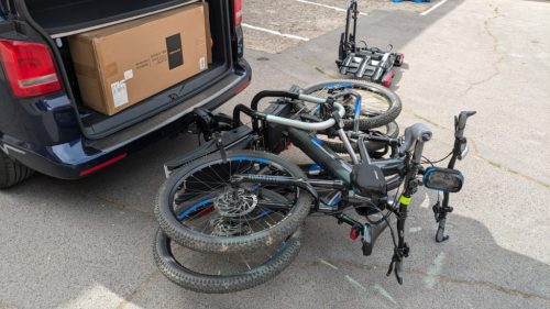 Kerékpártartó vonóhorogra Atera Genio Pro 2 Advanced (Fekete)