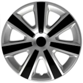 Dísztárcsa 14" VR Silver & Black (R14308) (KC)