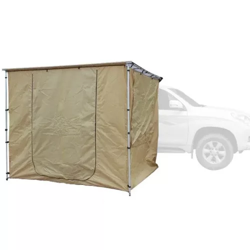 Sátor napellenzőhöz tetőcsomagtartókra és tetősínekre (bézs)