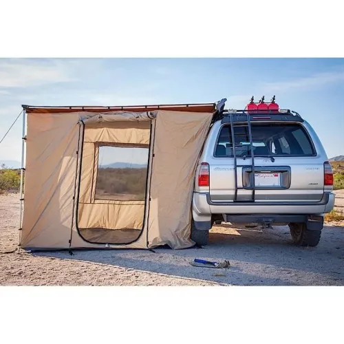 Sátor napellenzőhöz tetőcsomagtartókra és tetősínekre (bézs)