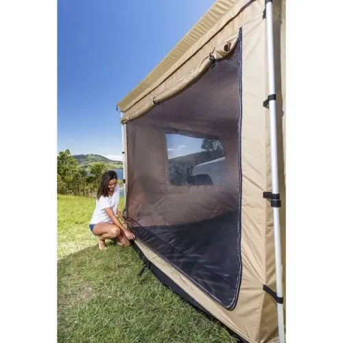 Sátor napellenzőhöz tetőcsomagtartókra és tetősínekre (bézs)