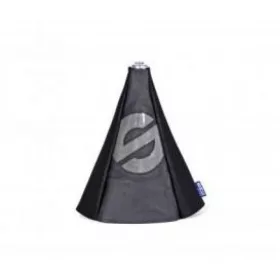 Váltógomb szoknya, fekete-szürke, Sparco