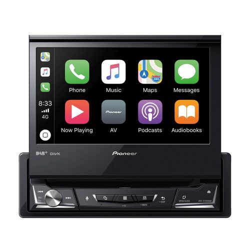 Autórádió Pioneer AVH-Z7200DAB (érintőképernyős, kihúzható)