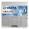Autóakkumulátor Varta Blue Dynamic 44Ah, 12V, 420A, B36