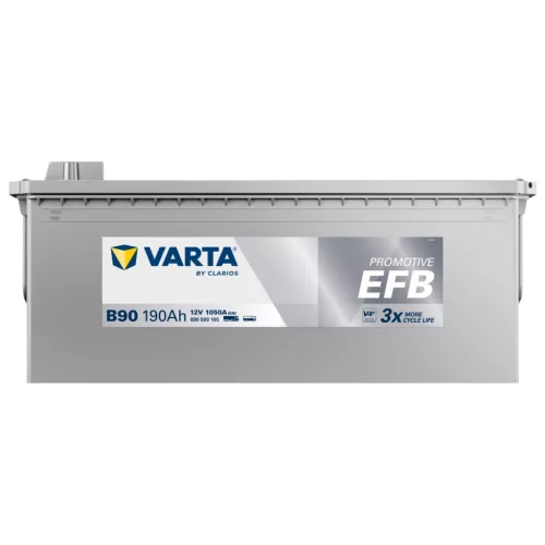 Autóakkumulátor Varta Promotive EFB 190Ah, 12V, 1050A, B90